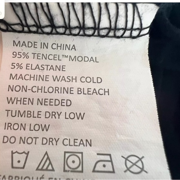 Prana Dress Womens Black Foundation Midi Split Neck Sleeveless Modal Size Large - Picture 6 of 11